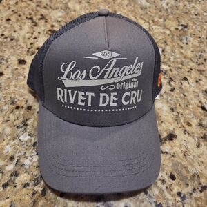 Los Angeles Rivet De Cru Gray Trucker Hat